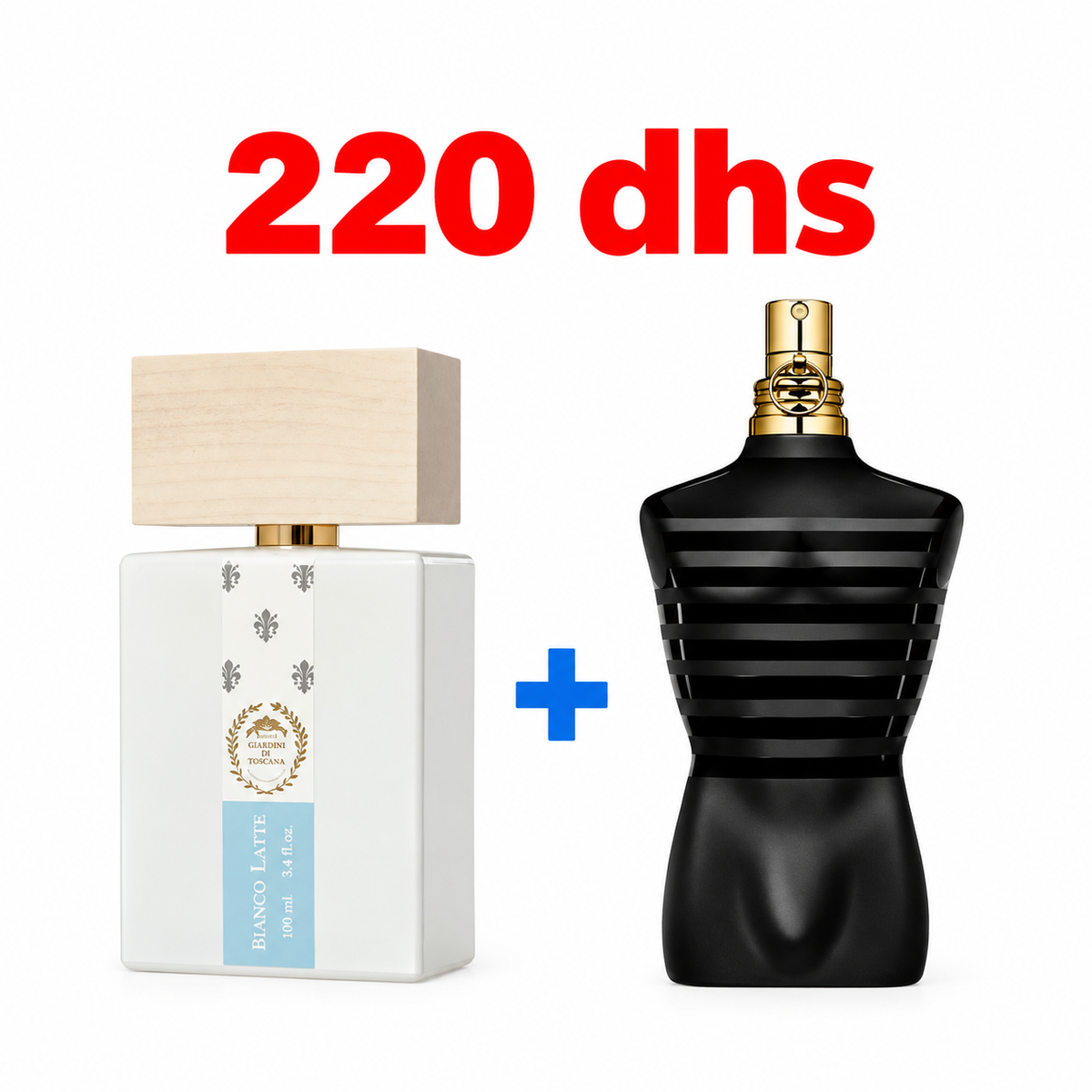 Pack Bianco Latte + Le Male Le Parfum