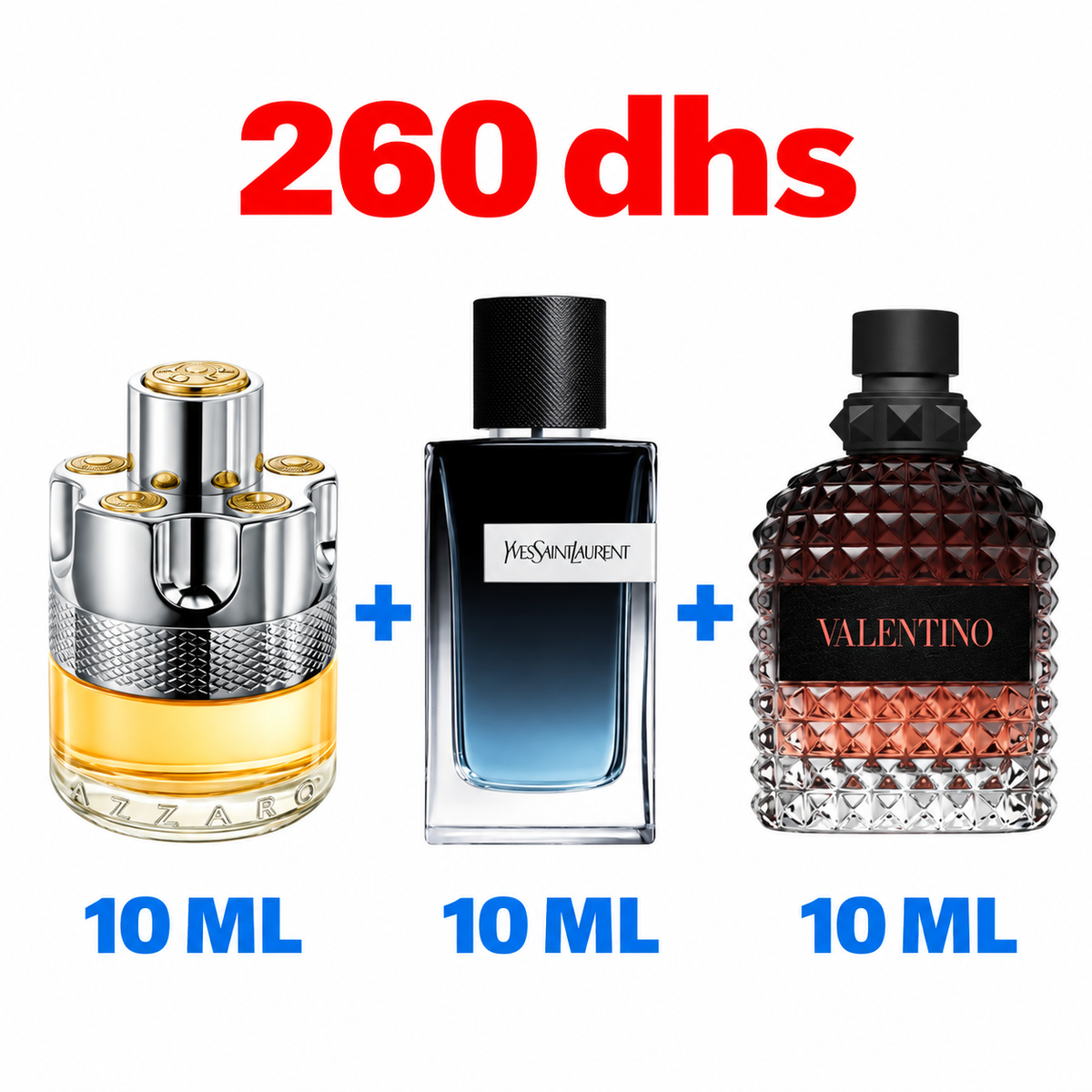 Pack Azzaro Wanted + Y Eau de Parfum + Valentino Born in Roma Coral Fantasy