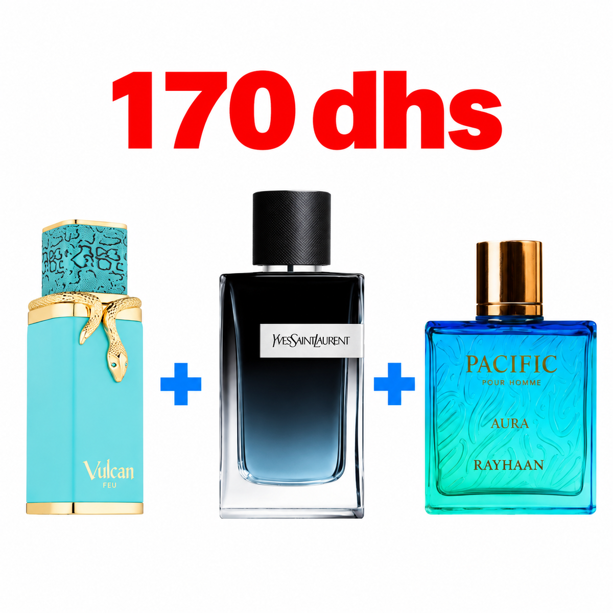 Pack Y Eau de Parfum + Vulcan Feu + Pacific Aura